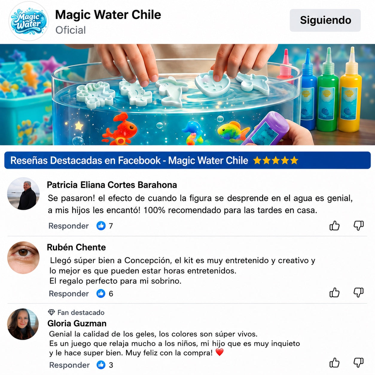 Fábrica De Squishies, Gel Mágico Para Figuras 3d En El Agua