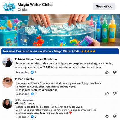 Fábrica De Squishies, Gel Mágico Para Figuras 3d En El Agua